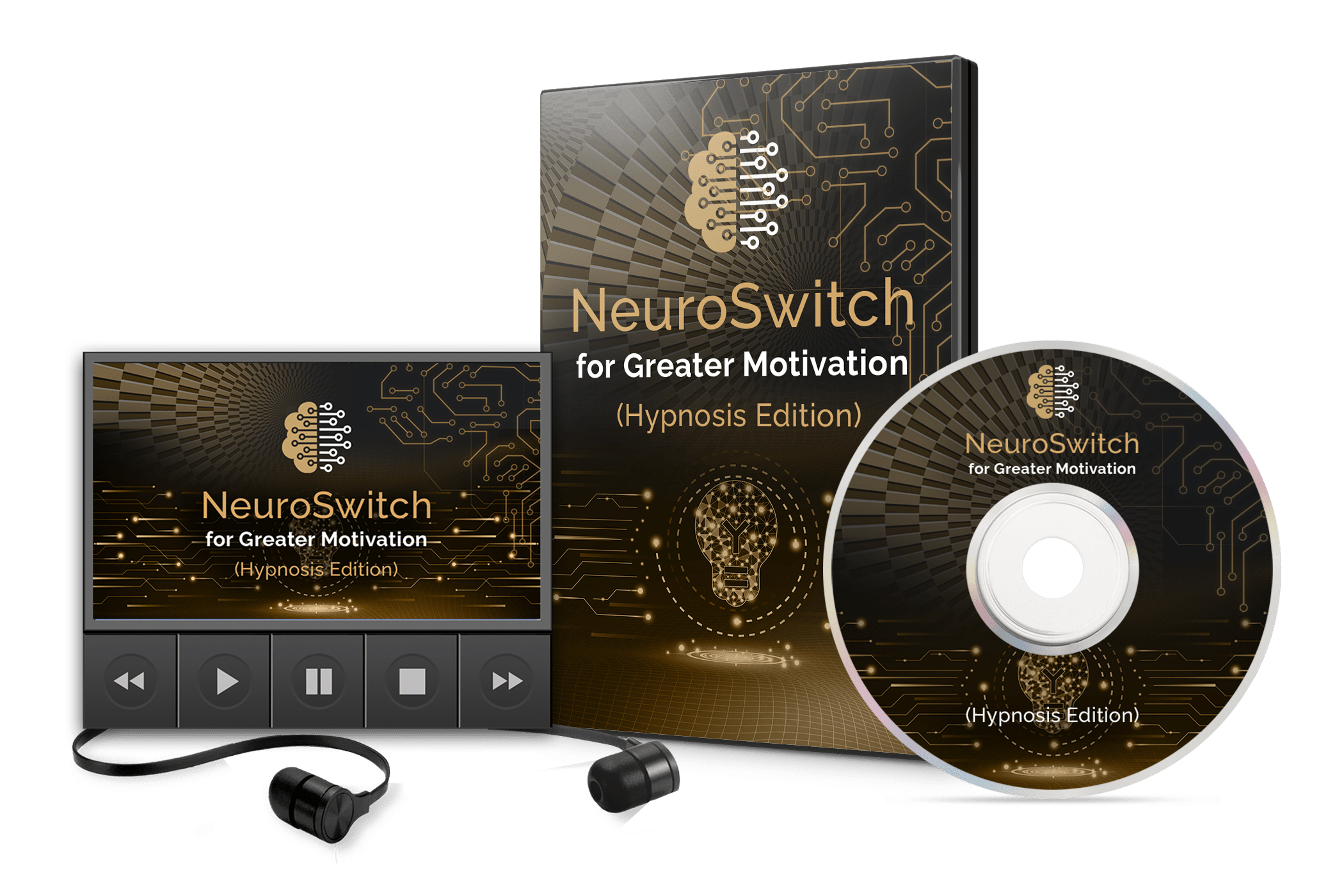 NeuroSwitch for Greater Motivation (Hypnosis Edition) (Value $67): 